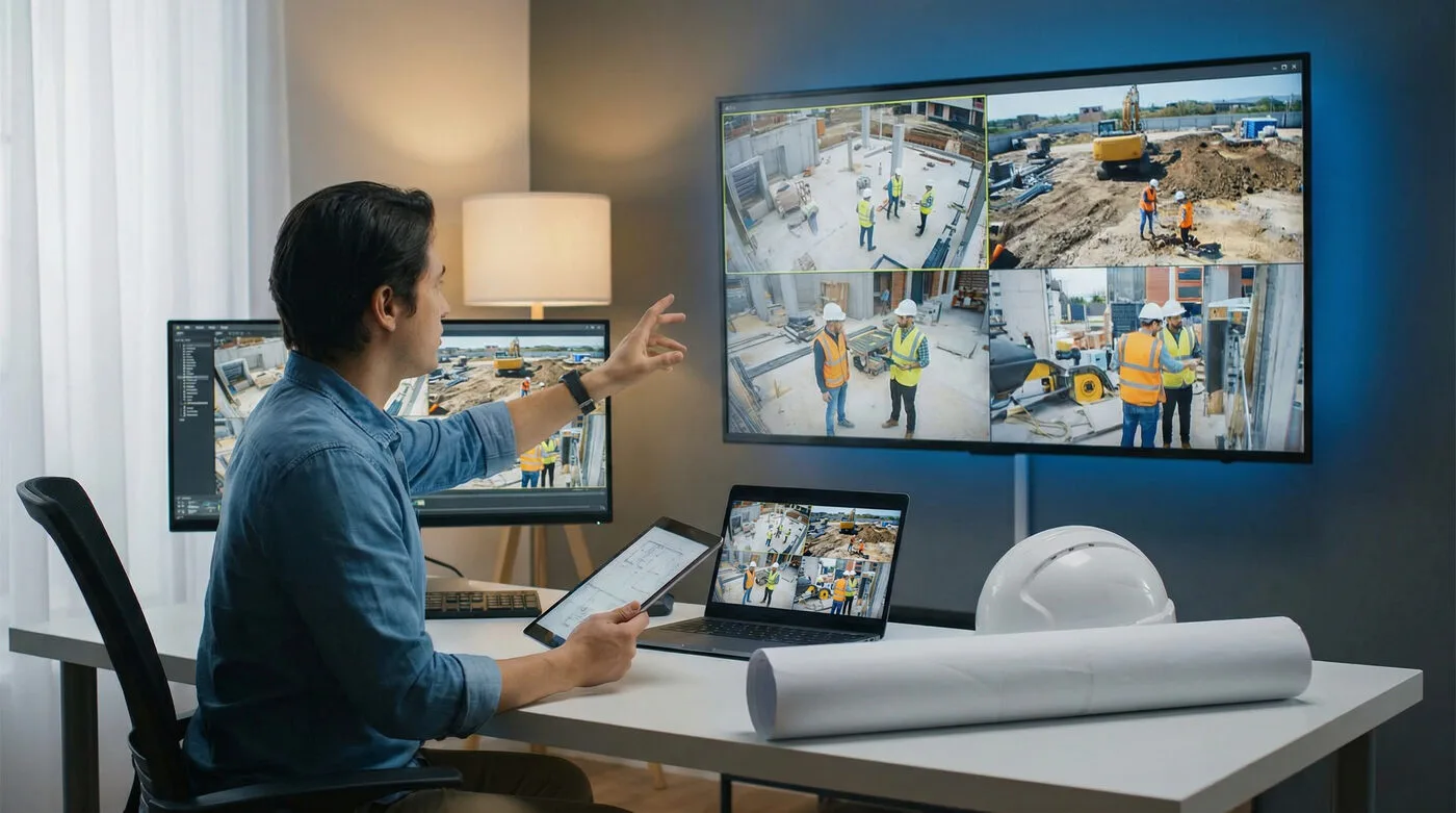 Construction camera and data protection