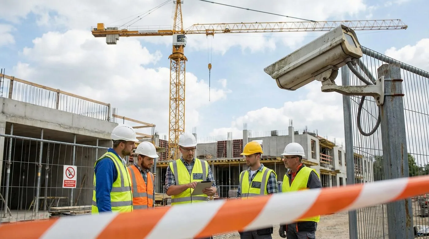 Remote monitoring of the site