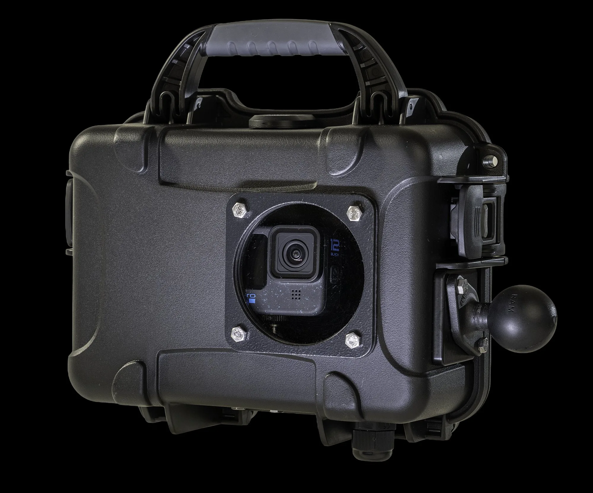 Basic module: GoPro in a rugged protective case
